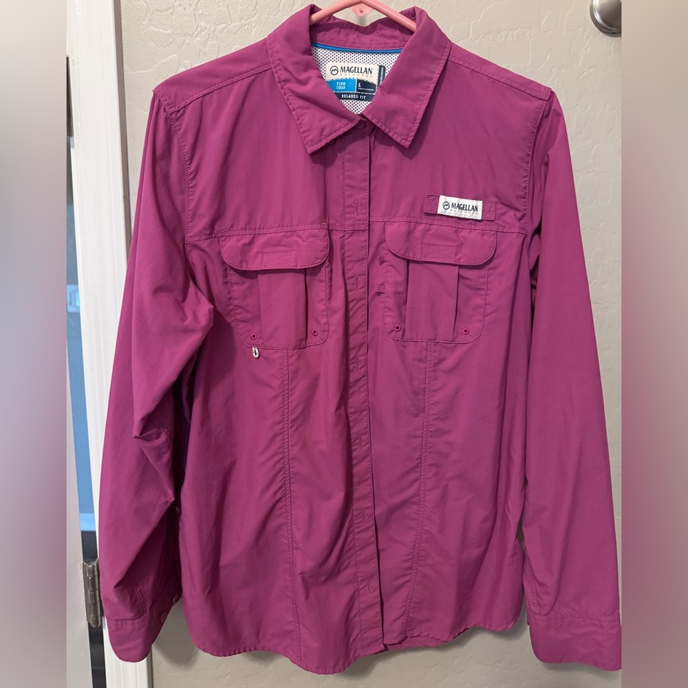 Magellan Outdoors Fuchsia Shirt